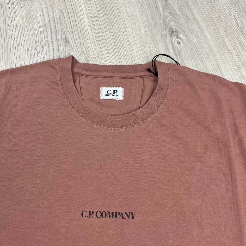 CP Company Printed T-Shirt - Cedar Wood Ironleague