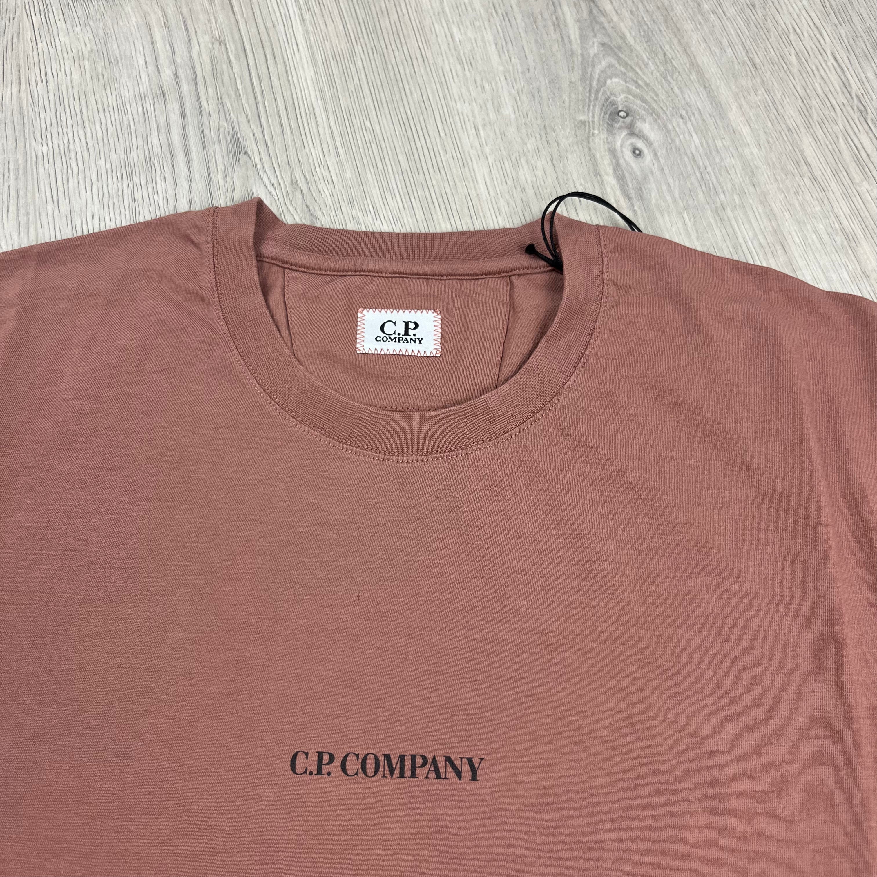 CP Company Printed T-Shirt - Cedar Wood Ironleague