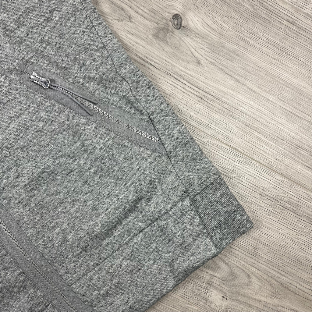 CP Company Raised Fleece Goggle Hoodie - Grey Ironleague