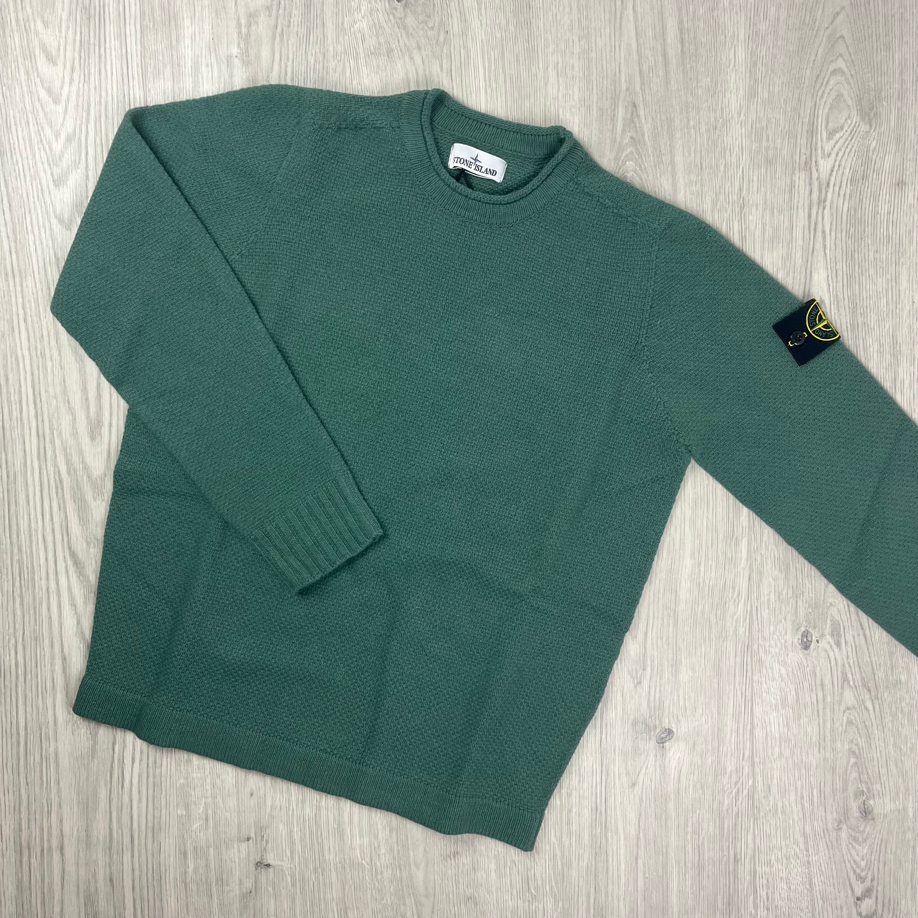 Stone Island Knit Sweatshirt - Sage Ironleague