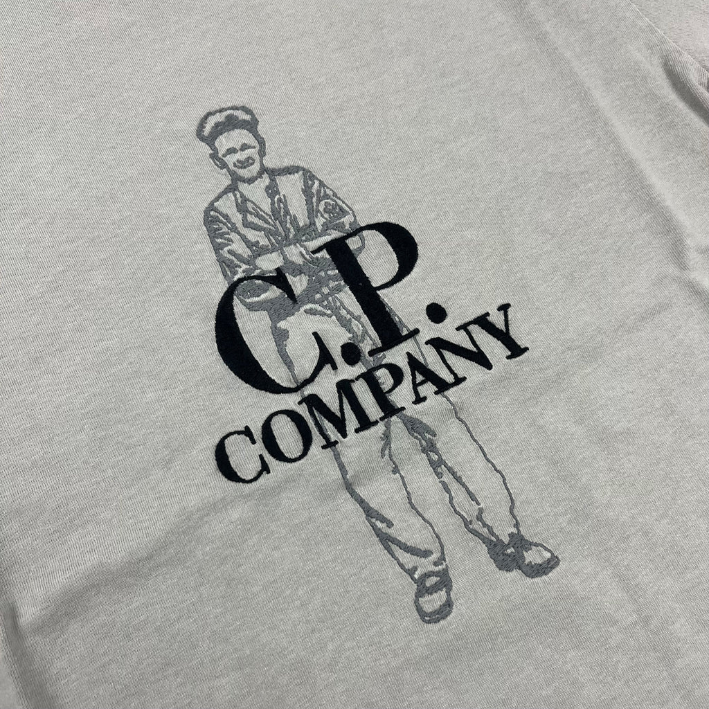 CP Company Sailor T-Shirt - Drizzle Ironleague