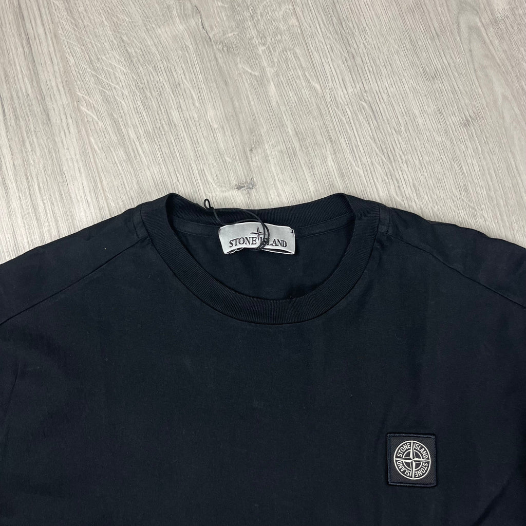 Stone Island Long Sleeve T-Shirt - Black Ironleague