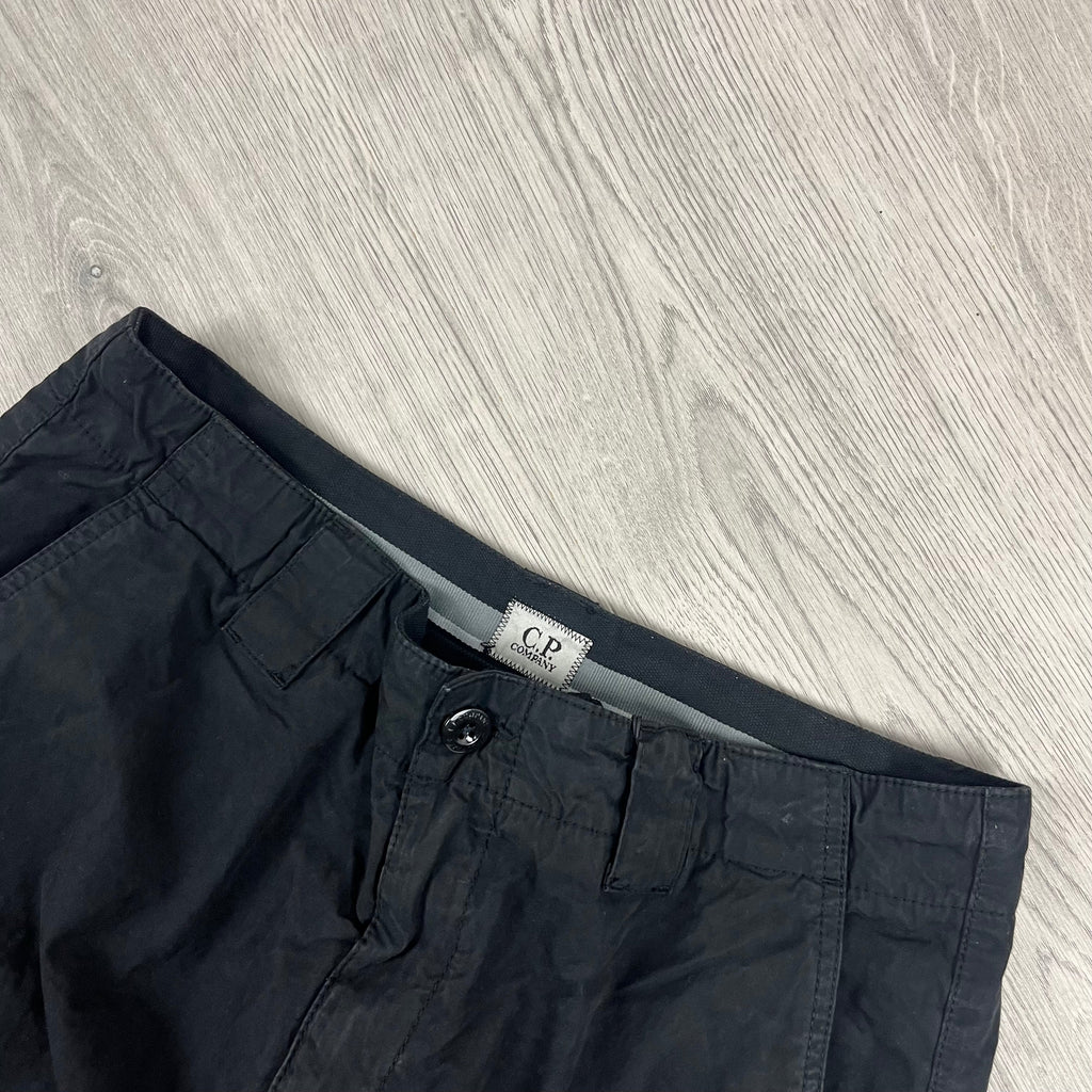 CP Company Cargo Trousers - Black Ironleague
