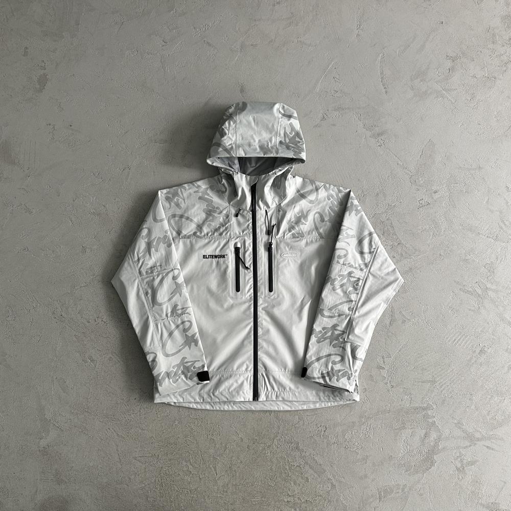 Corteiz Elitework Shell Jacket - Grey Ironleague