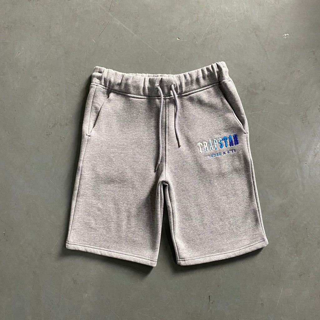 Trapstar Chenille Decoded 2.0 Short Set - Grey Ironleague
