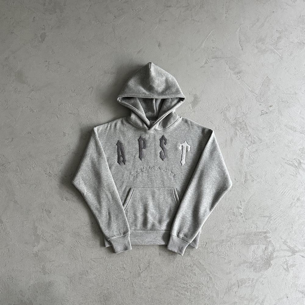 Trapstar Irongate Arch Chenille Set - Grey Ironleague