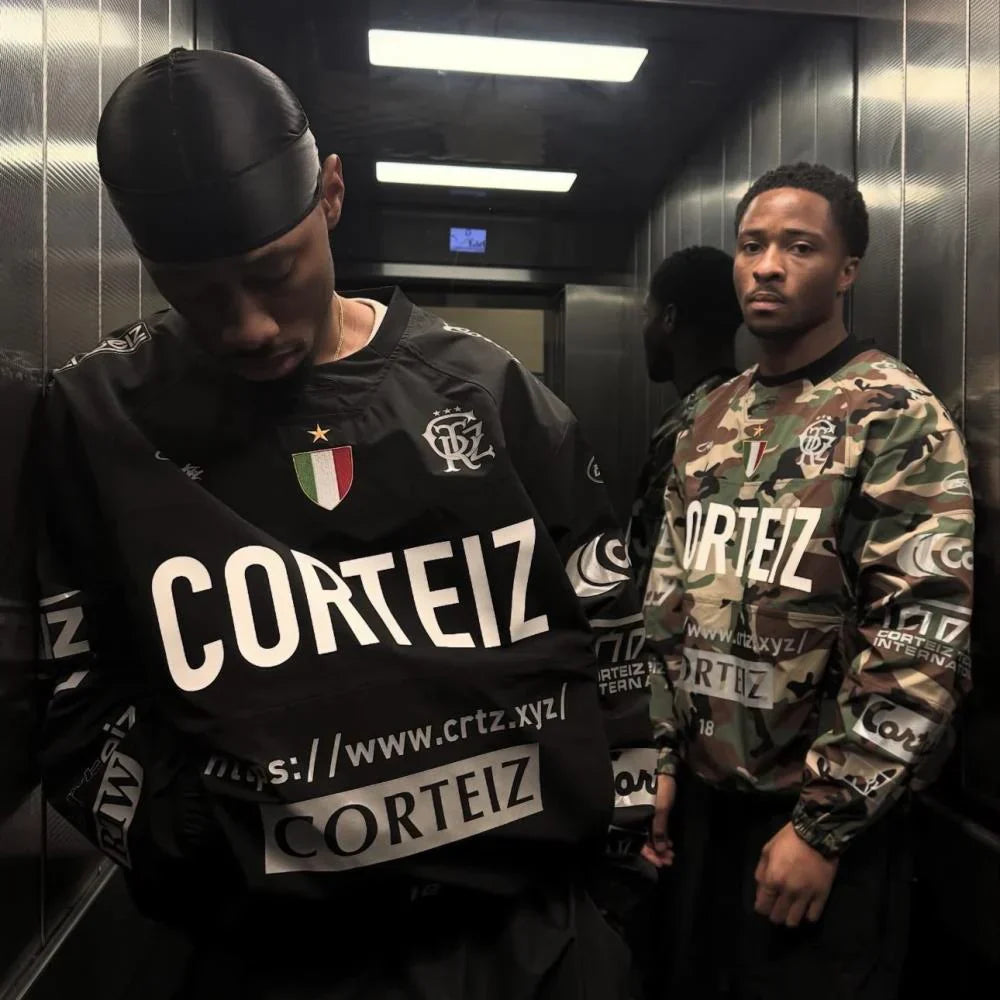 Corteiz Sponsor Pullover - Black Ironleague