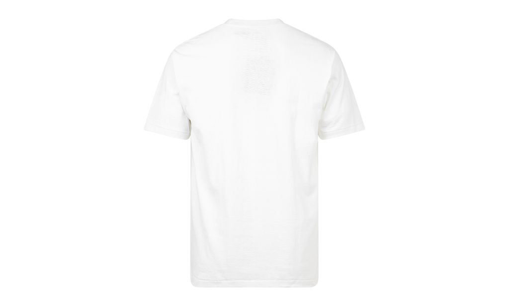 BAPE Glass Beads College Tee White 0ZXTEM110059DWHX