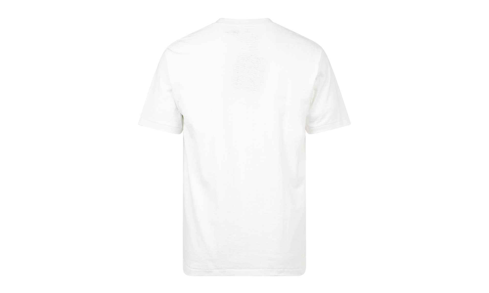 BAPE Glass Beads College Tee White 0ZXTEM110059DWHX