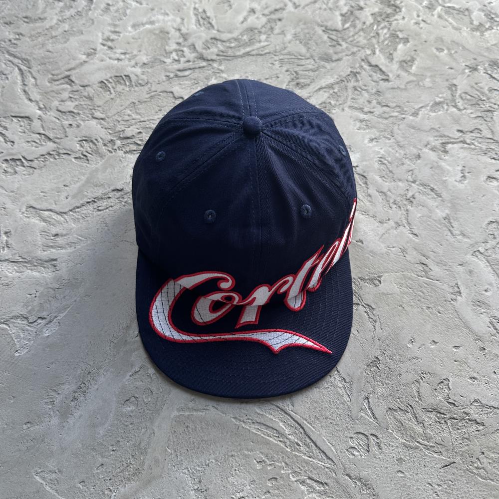 Corteiz Da Cola Snapback Hat - Navy Ironleague