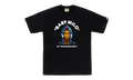BAPE ABC Camo Milo Hoodie SS Tee Black/Blue Camo 0ZXTEMX00510Q BKK