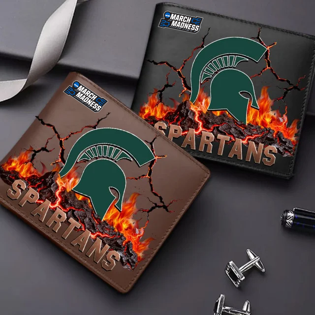 LIMITED EDITION MAM NCAA07 MSS MS SPARTANS LEATHER WALLET