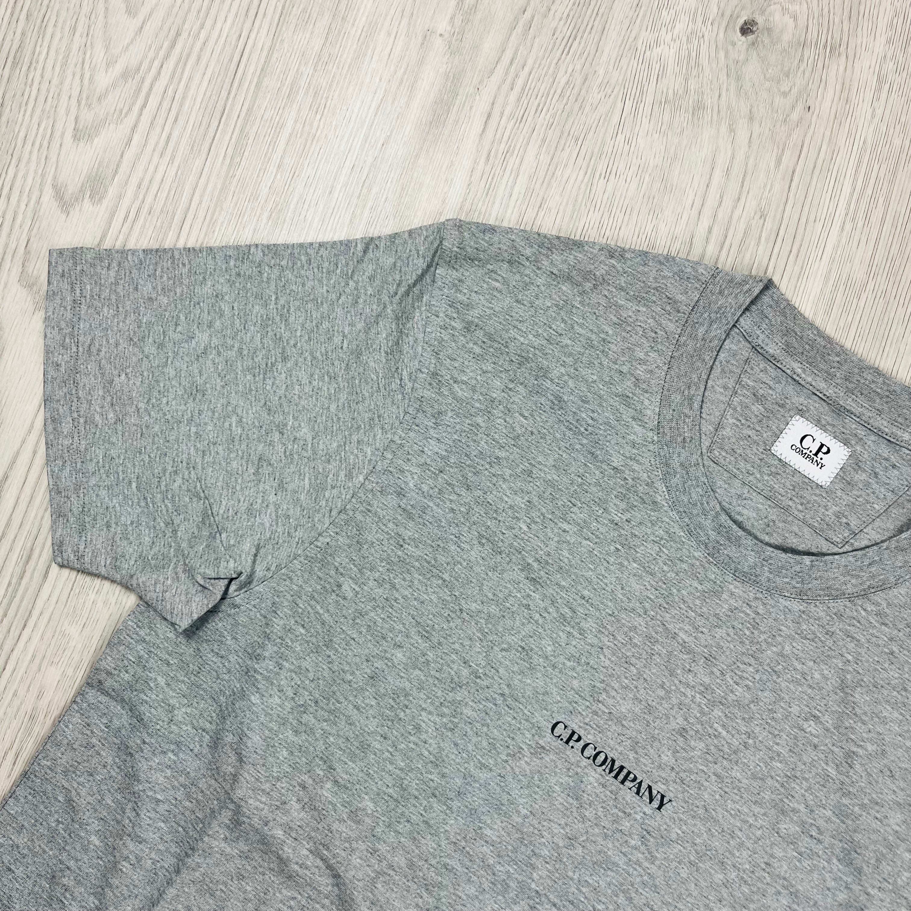 CP Company Printed T-Shirt - Grey Ironleague
