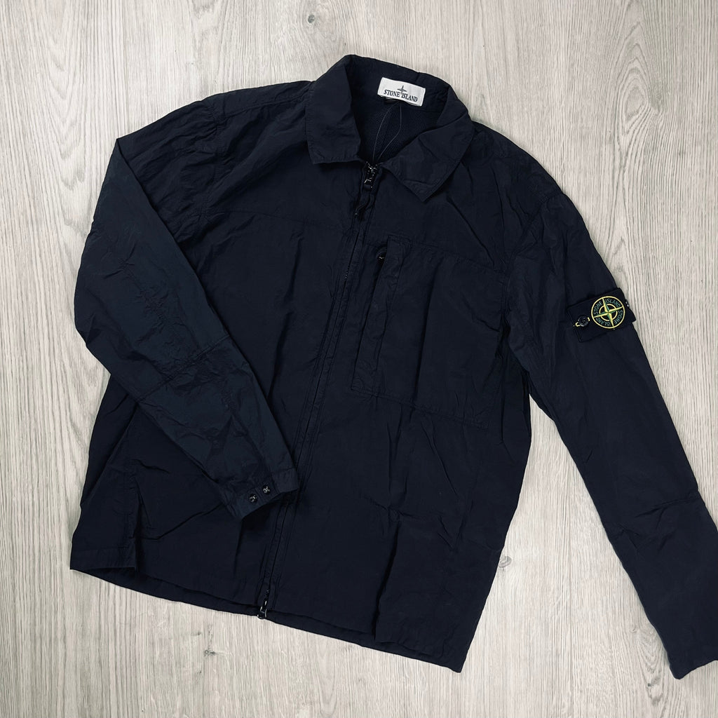 Stone Island Metal Overshirt - Black Ironleague