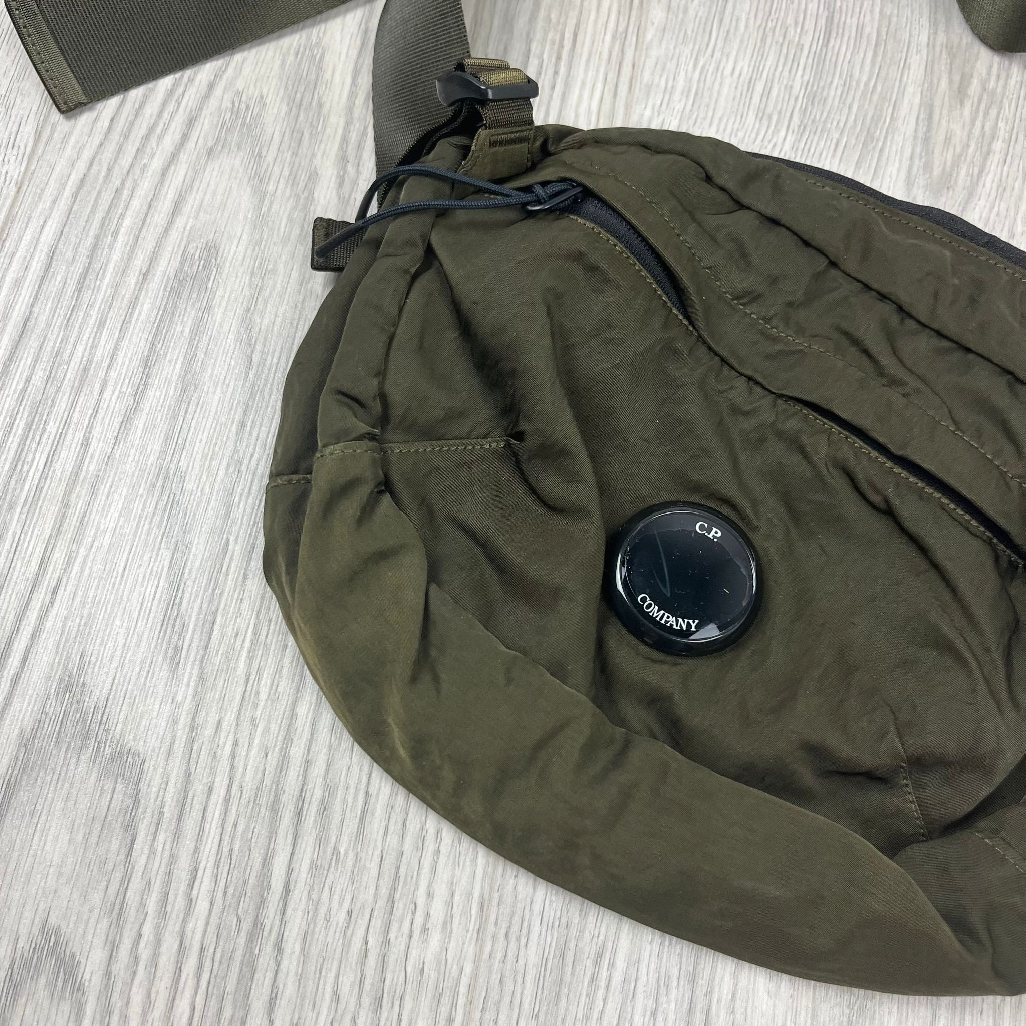 CP Company Zip Chrome Bag - Ivy Green Ironleague