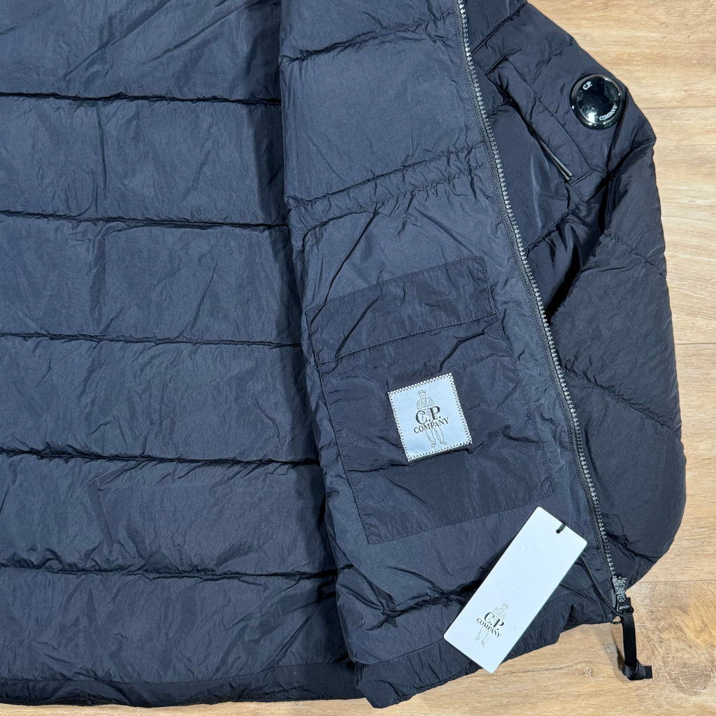 CP Company Chrome-R Down Lens Jacket in Navy Ironleague