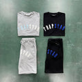 Trapstar Arch Chenille Short Set - Grey/Black Ironleague