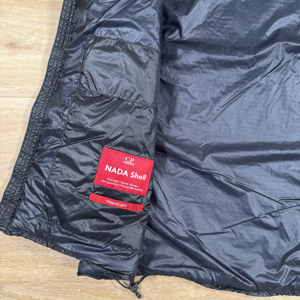 CP Company Nada Shell Primaloft Goggle Vest in Navy Ironleague
