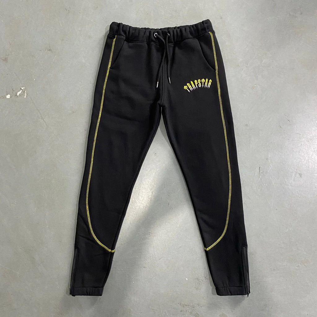 Trapstar x Central Cee 23 Arched Panel Set - Black/Yellow Ironleague