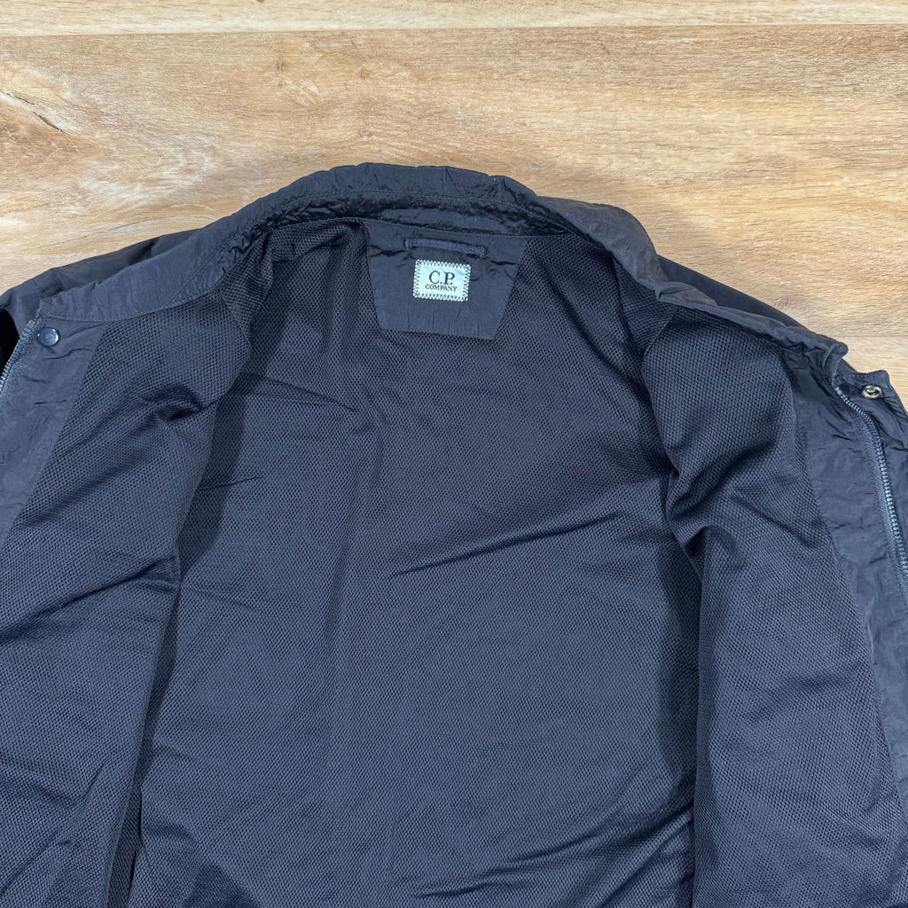 CP Company Chrome-R Lens Overshirt in Navy Ironleague