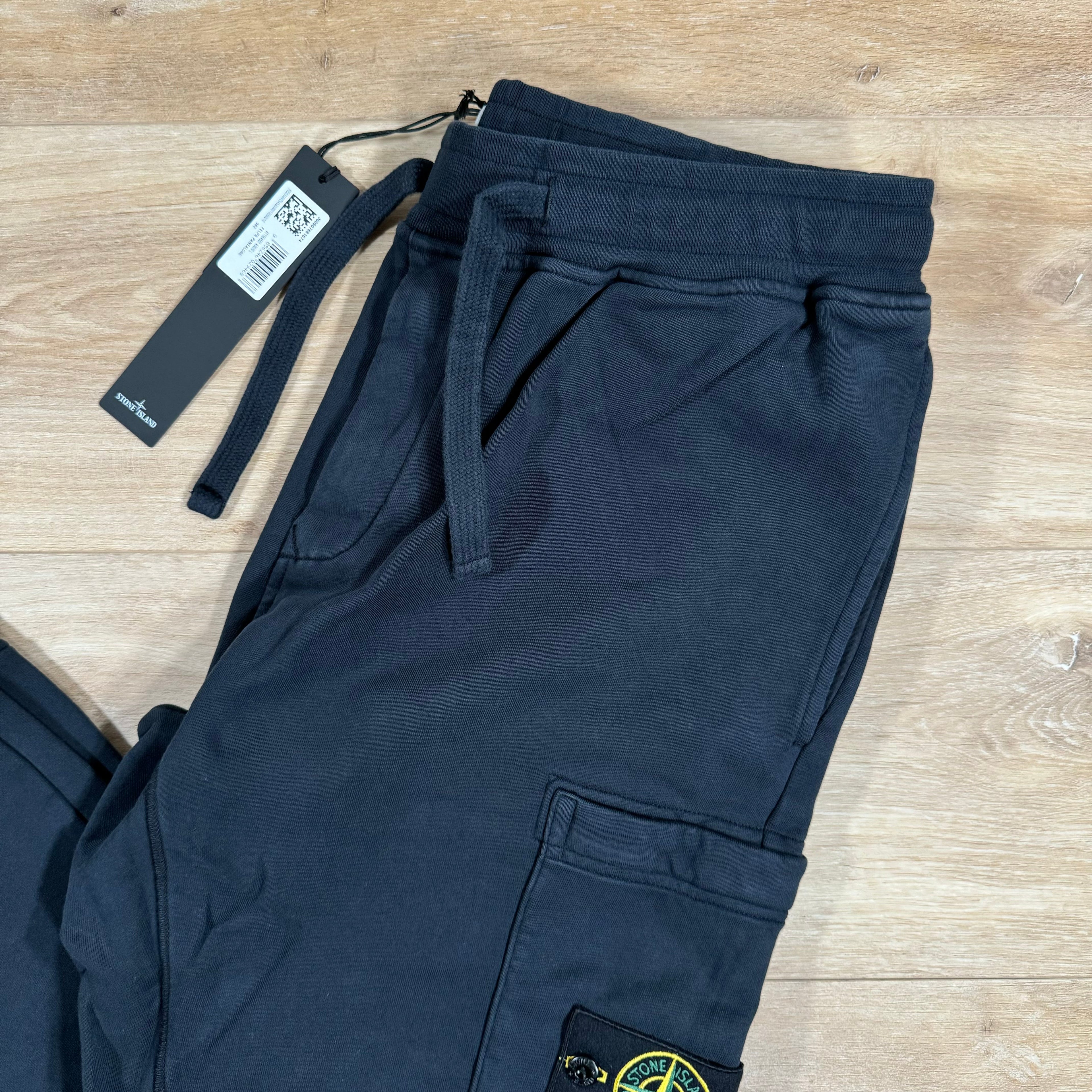 Stone Island Slim Fit Sweatpants in Navy Ironleague