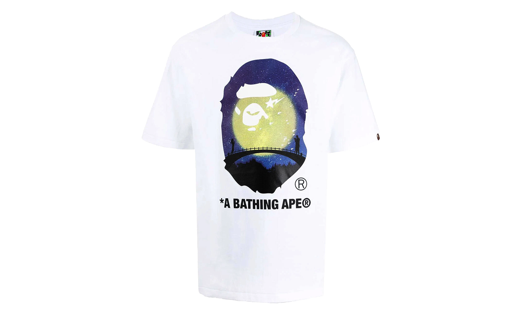 BAPE Milo Go Pirate Tee White 4H70110004