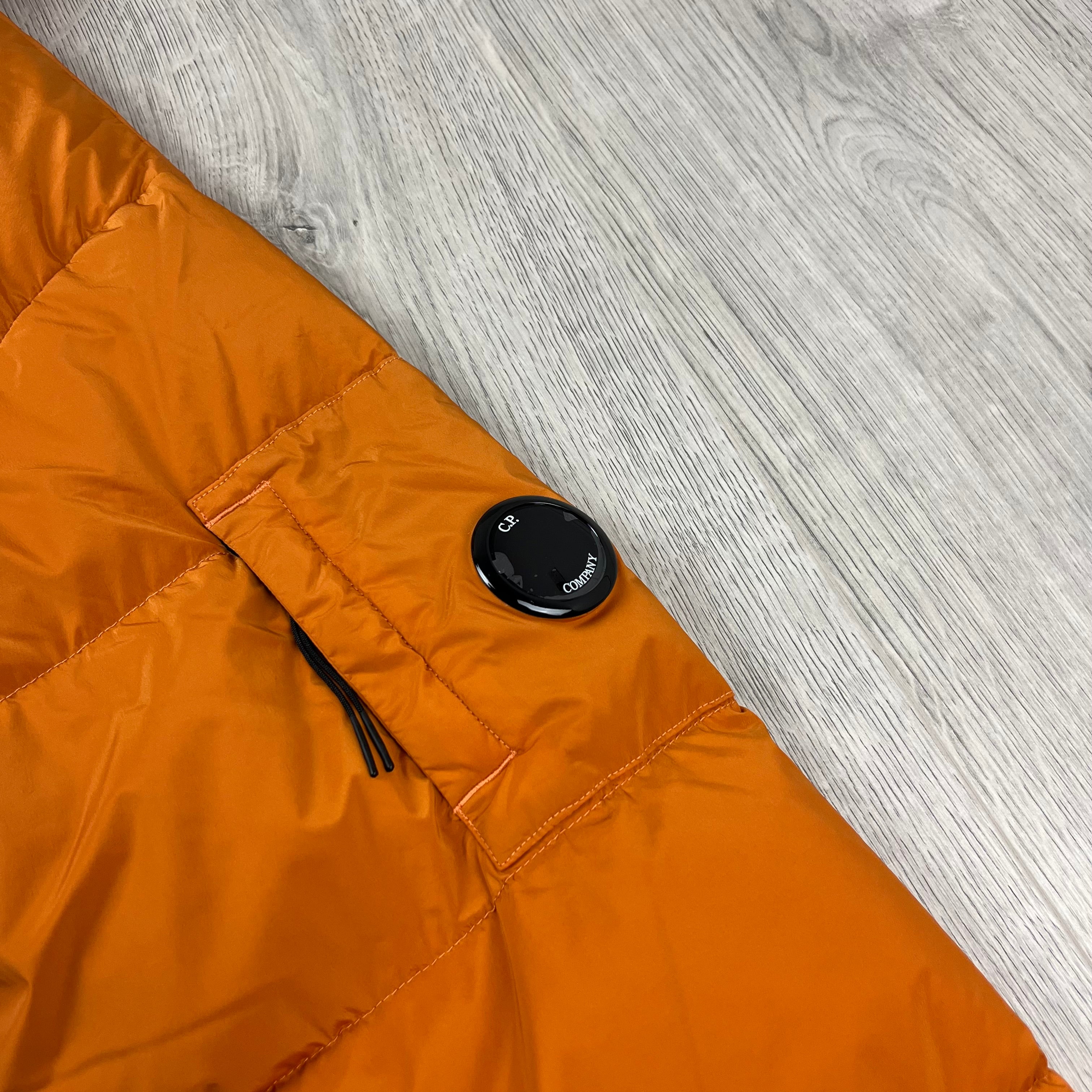 CP Company Nycra-R Down Jacket - Russet Orange Ironleague
