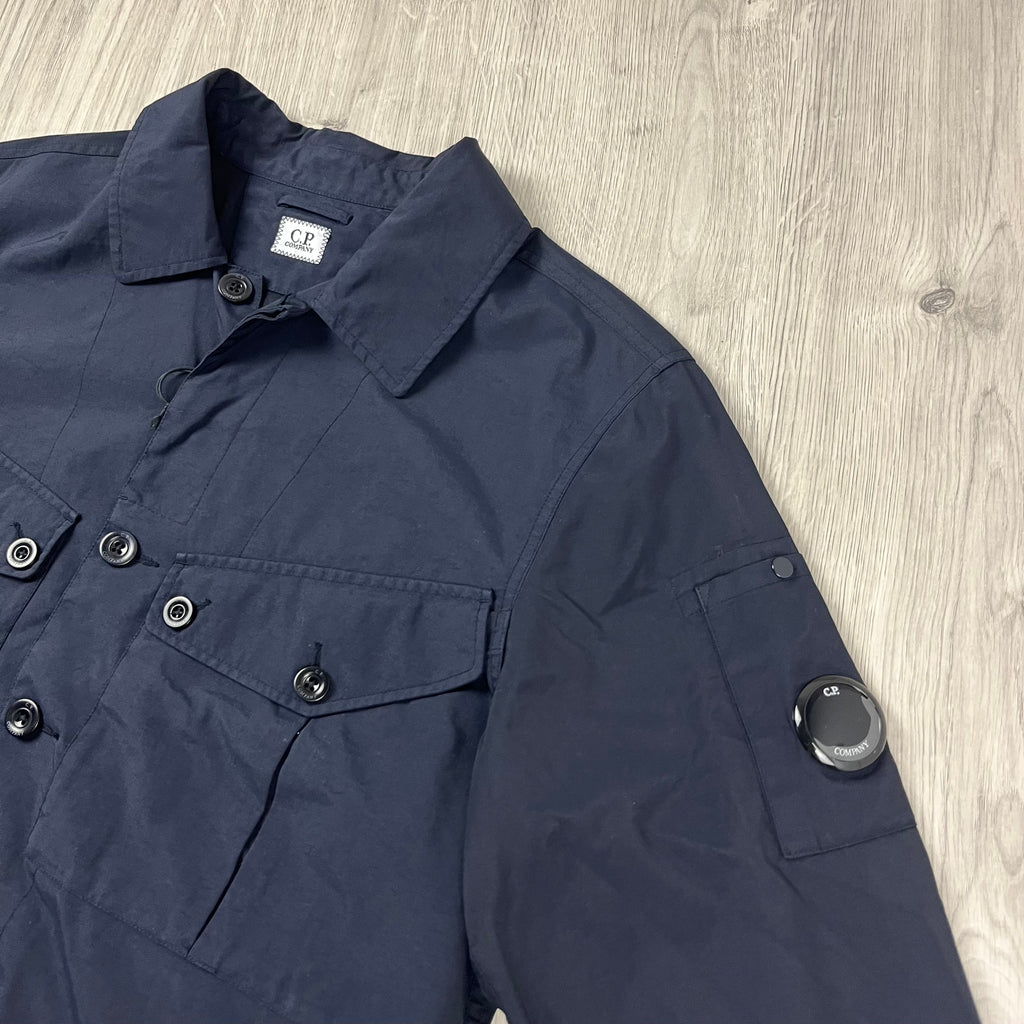 CP Company Taylon-P Overshirt - Navy Ironleague