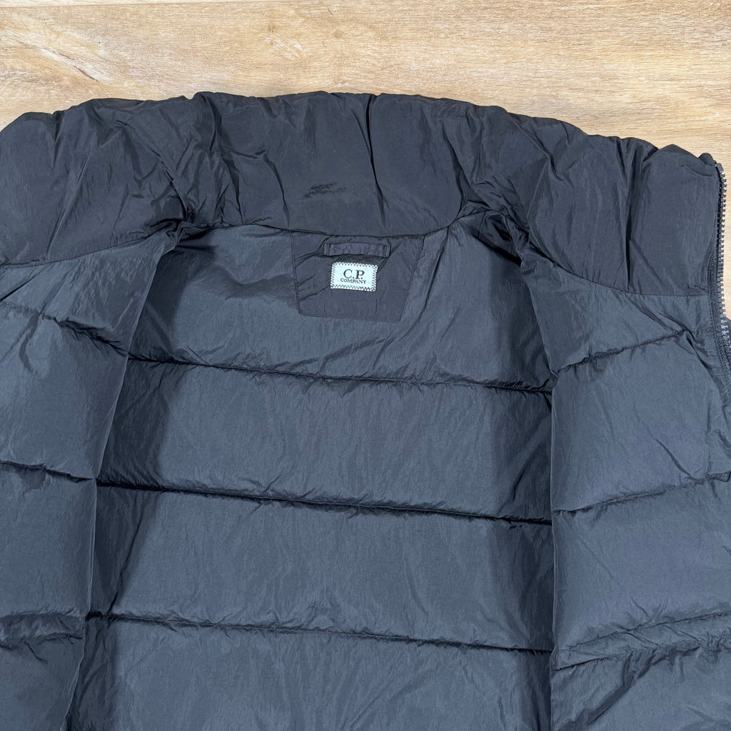 CP Company Chrome-R Down Lens Jacket in Black Ironleague
