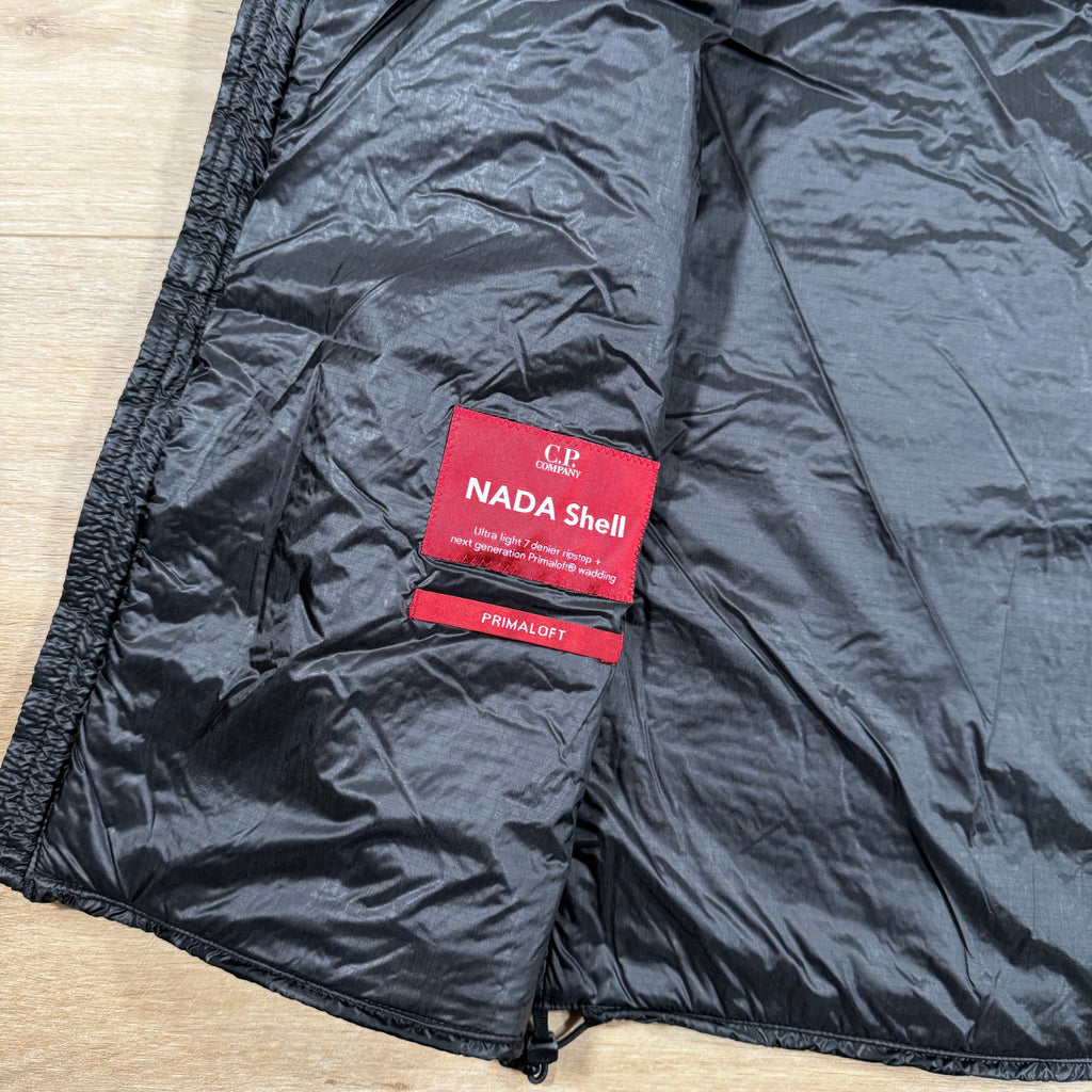 CP Company Nada Shell Goggle Vest in Black Ironleague