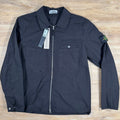 Stone Island Mil-Spec Stretch Ripstop-TC Overshirt in Black Ironleague
