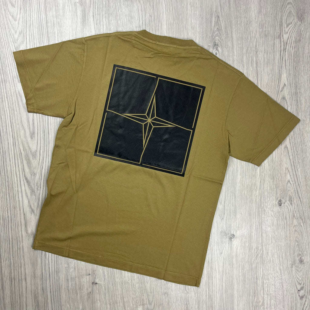 Stone Island Printed T-Shirt - Beige Ironleague
