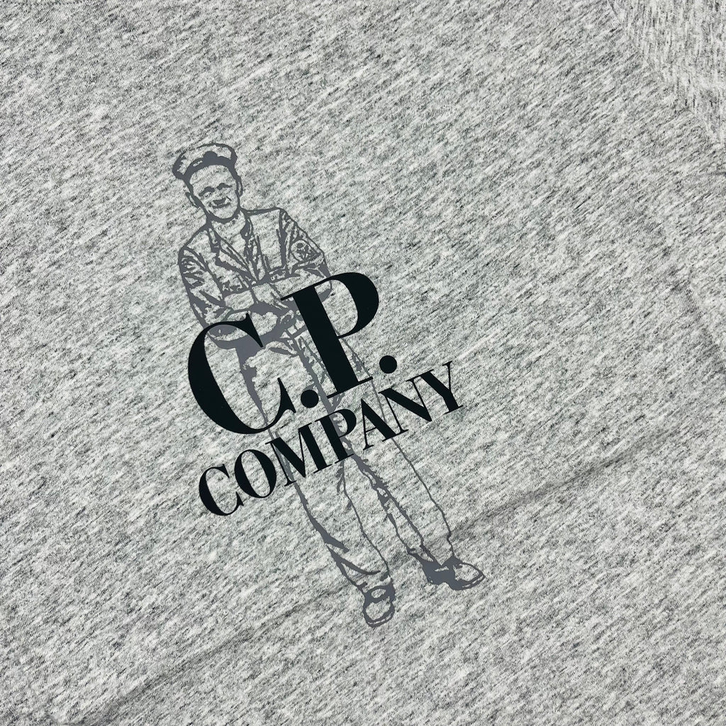 CP Company Sailor T-Shirt - Grey Ironleague