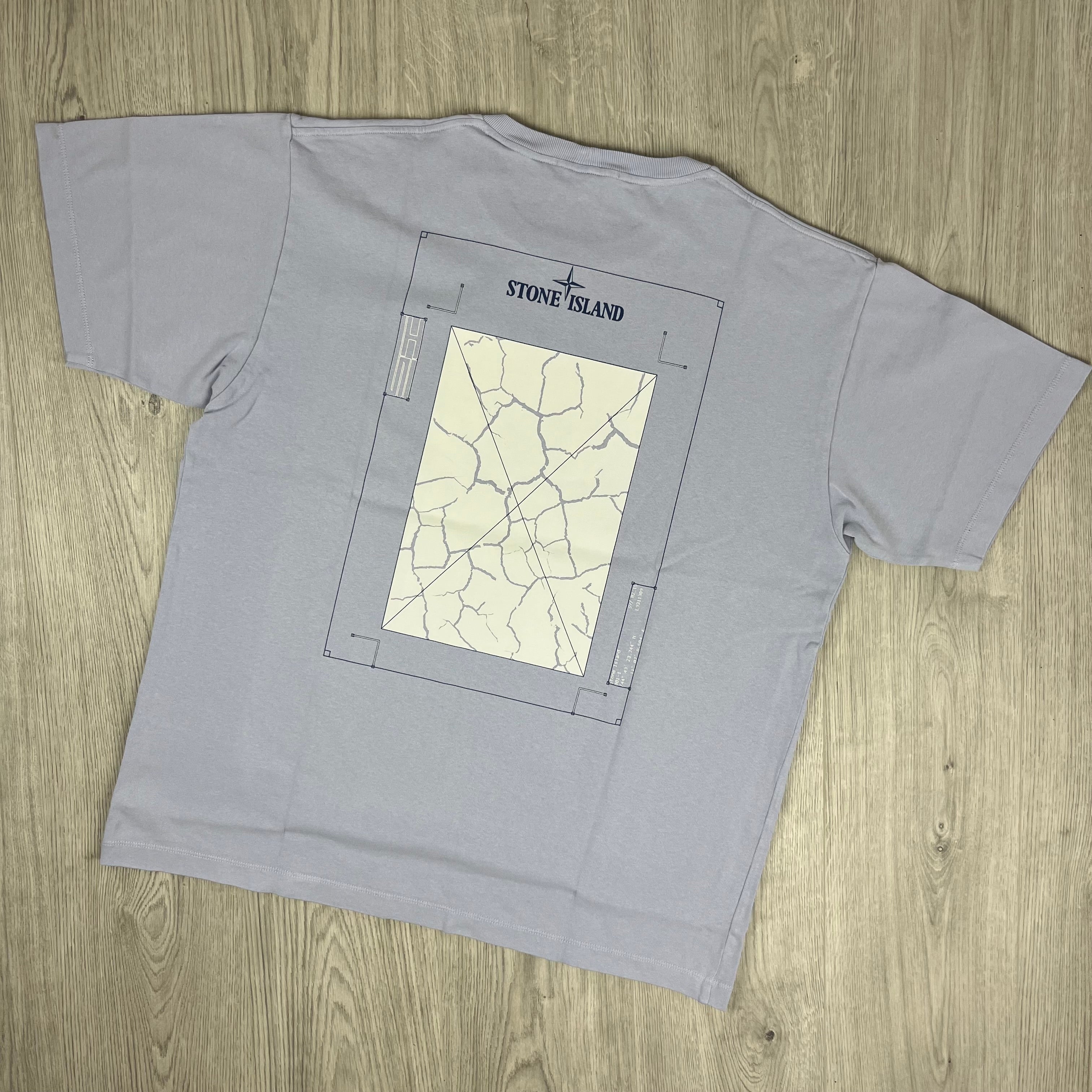 Stone Island Construction T-Shirt - Lilac Ironleague