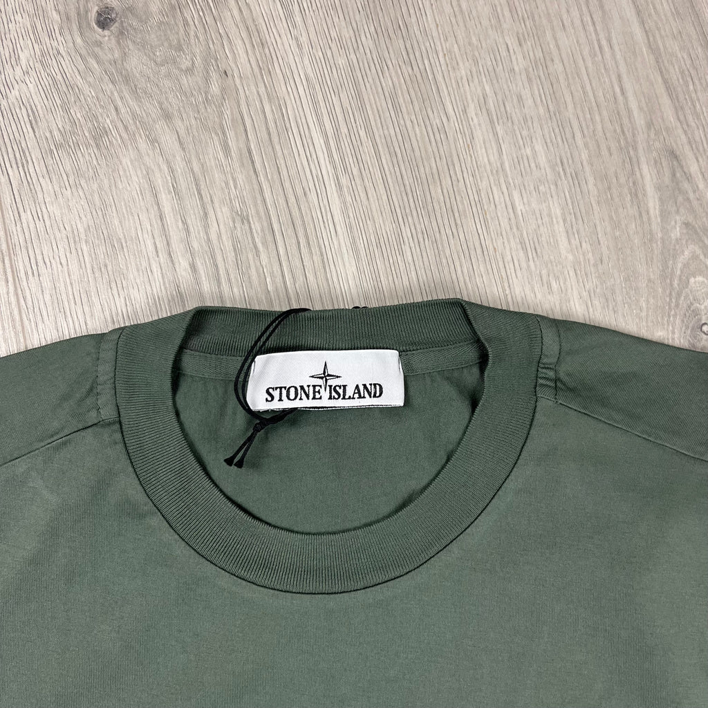 Stone Island Patch T-Shirt - Musk Ironleague