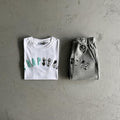 Trapstar Irongate Chenille Arch Short Set - Grey/Sea Blue Ironleague