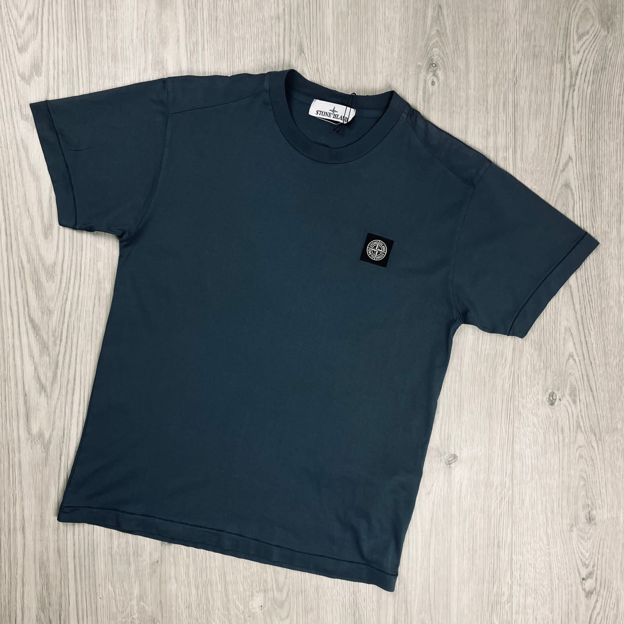 Stone Island Patch T-Shirt - Grey Ironleague