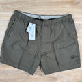 CP Company Flatt Nylon Logo Swim Shorts in Ivy Green Ironleague