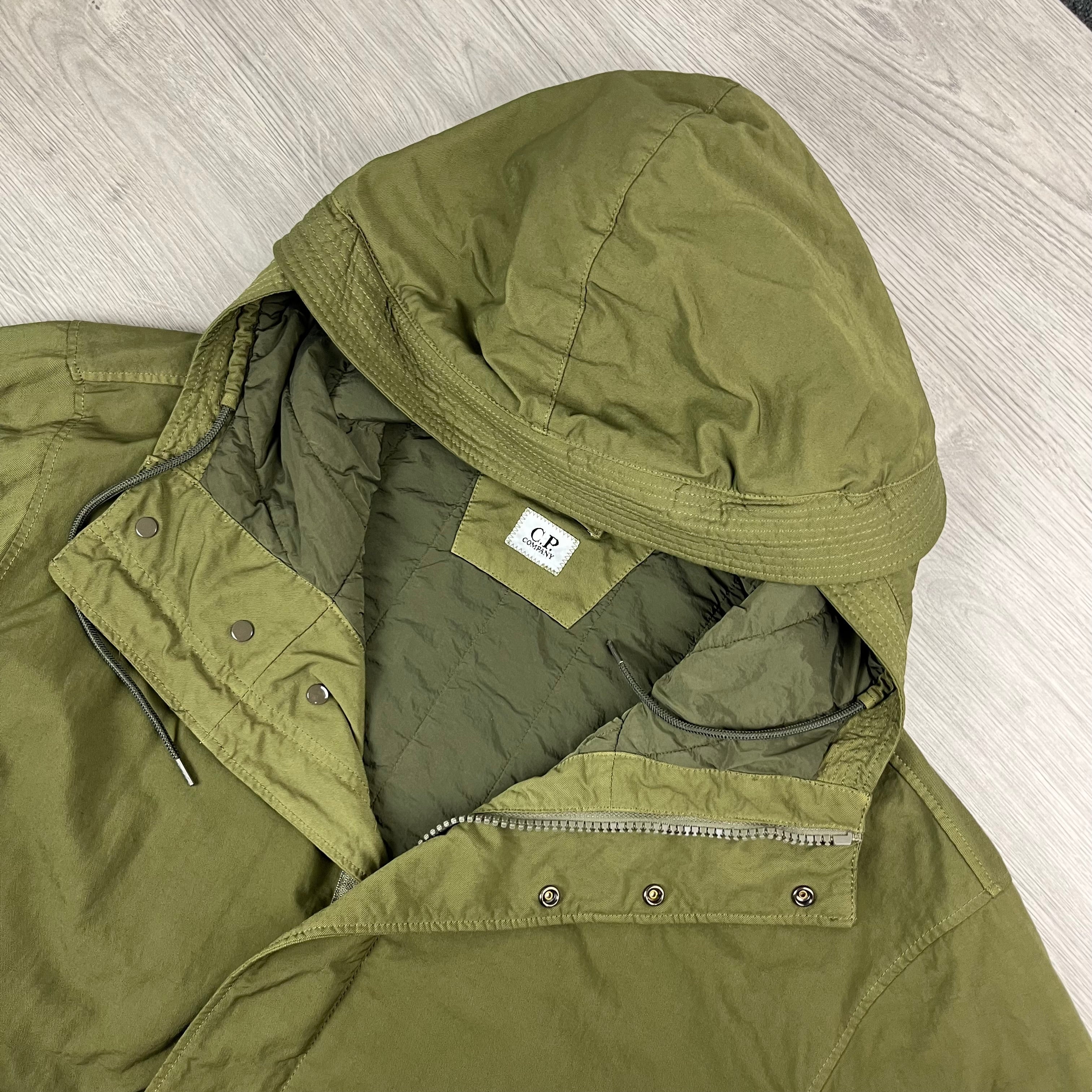 CP Company Twill Parka Jacket - Capers Ironleague