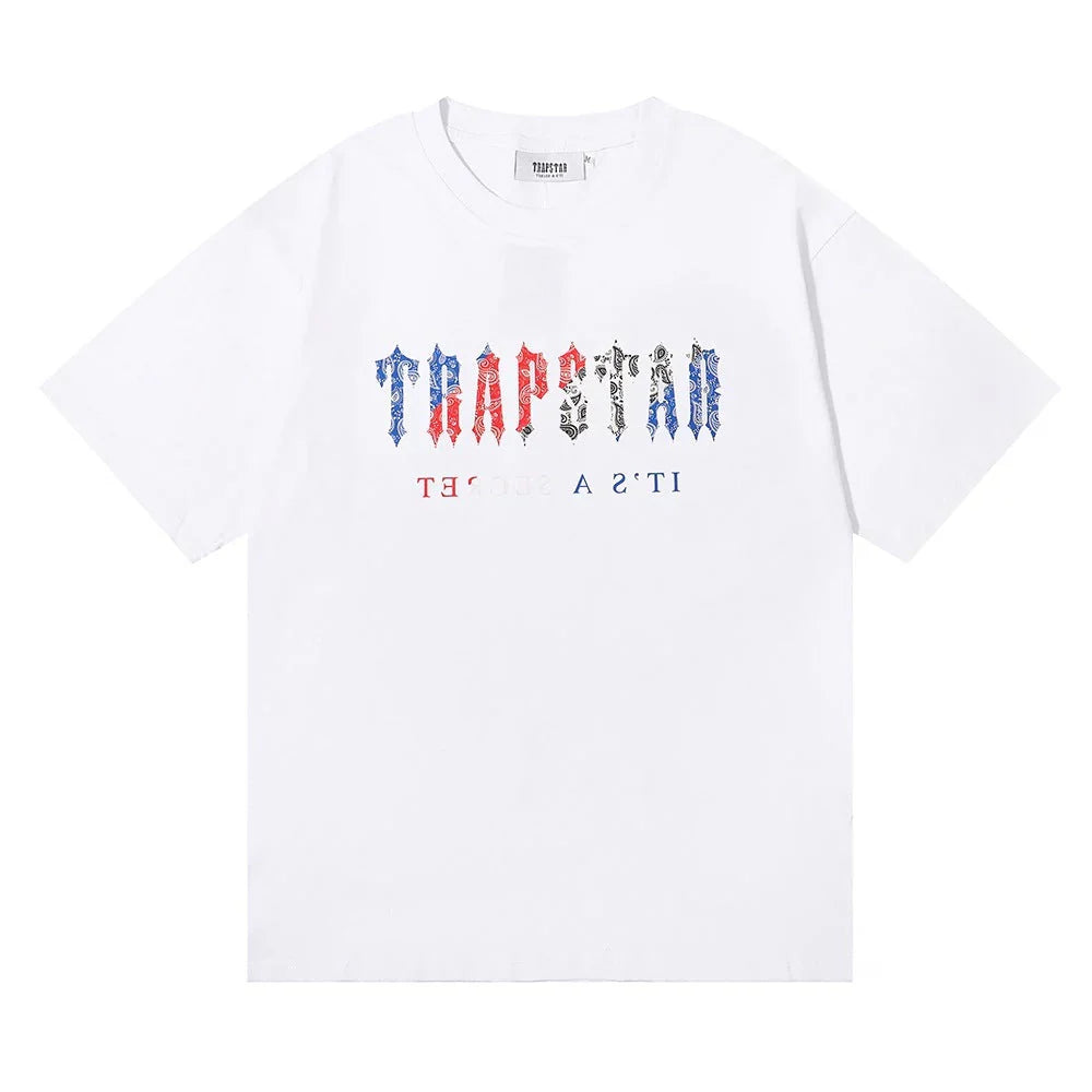 Trapstar Letter Color T-Shirt - Black/White Ironleague