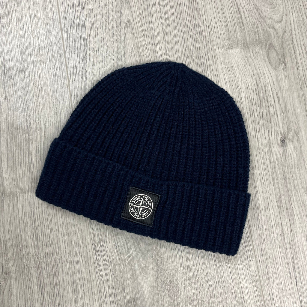 Stone Island Beanie - Navy Ironleague