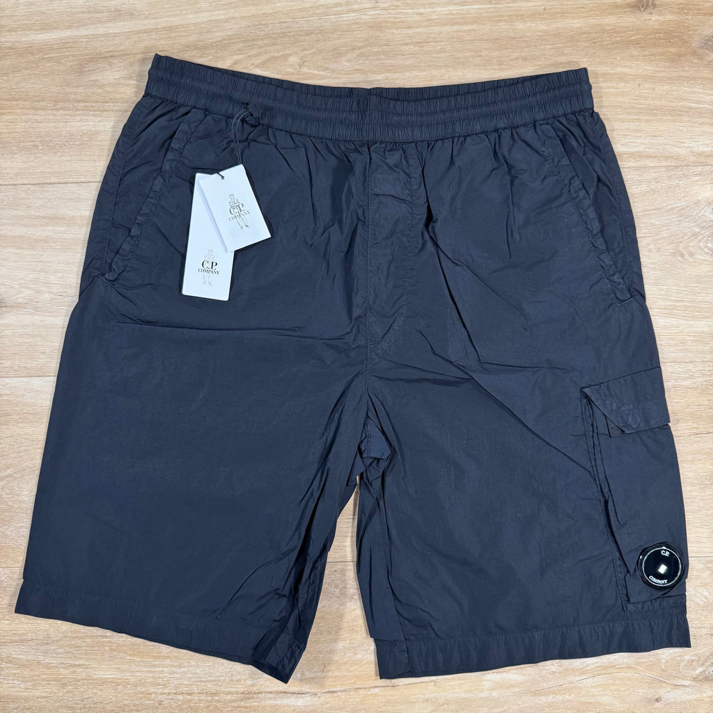 CP Company Chrome-R Cargo Shorts in Navy Ironleague