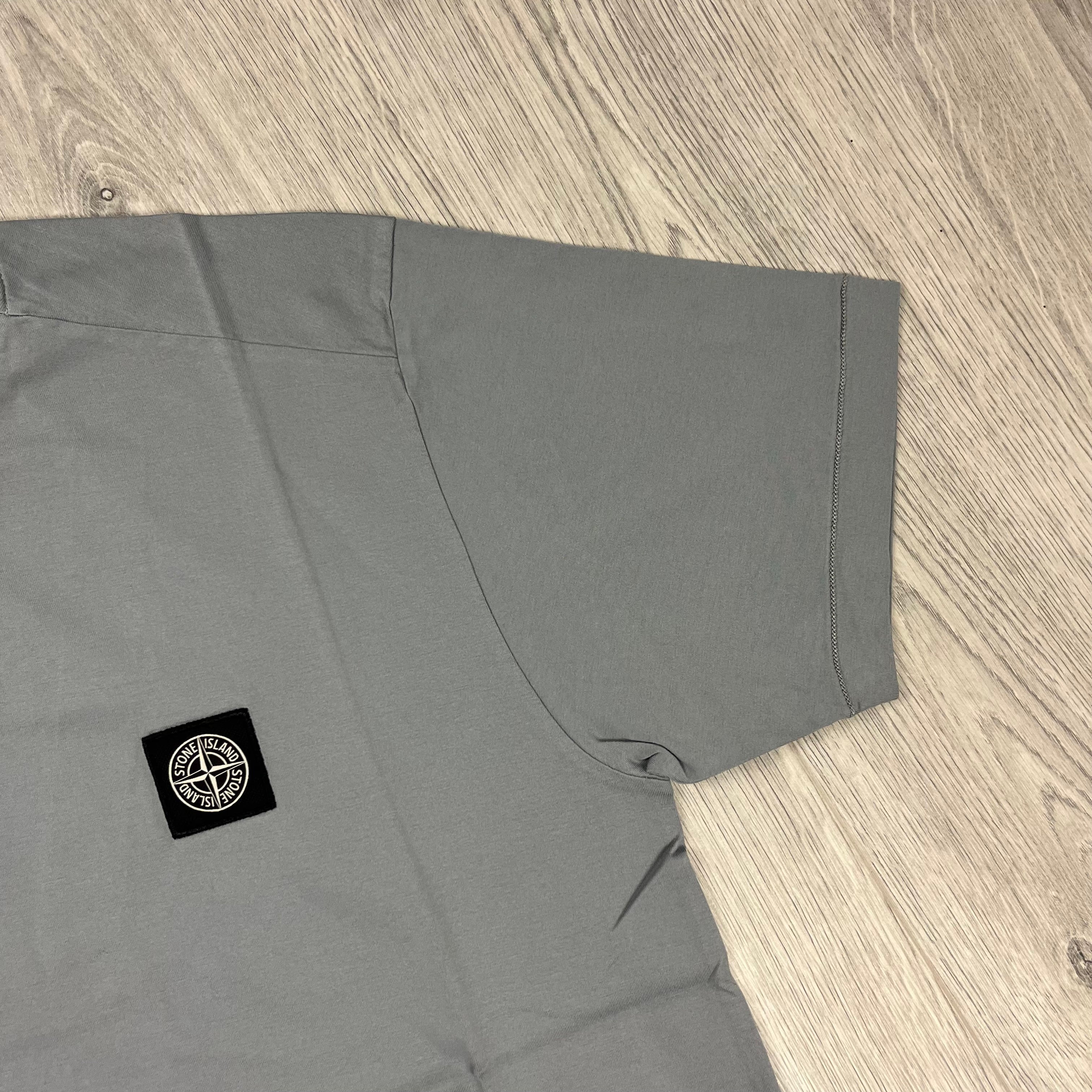 Stone Island Patch T-Shirt - Grey Ironleague