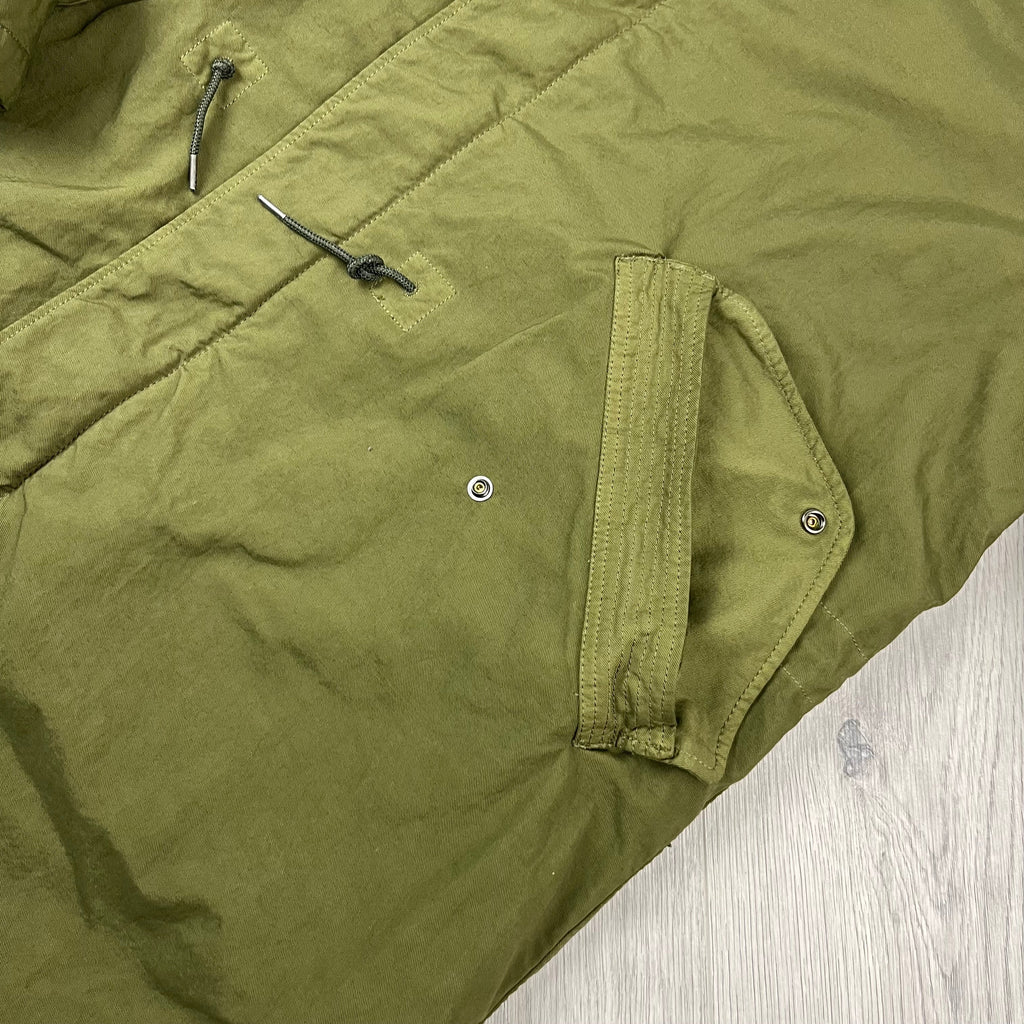 CP Company Twill Parka Jacket - Capers Ironleague