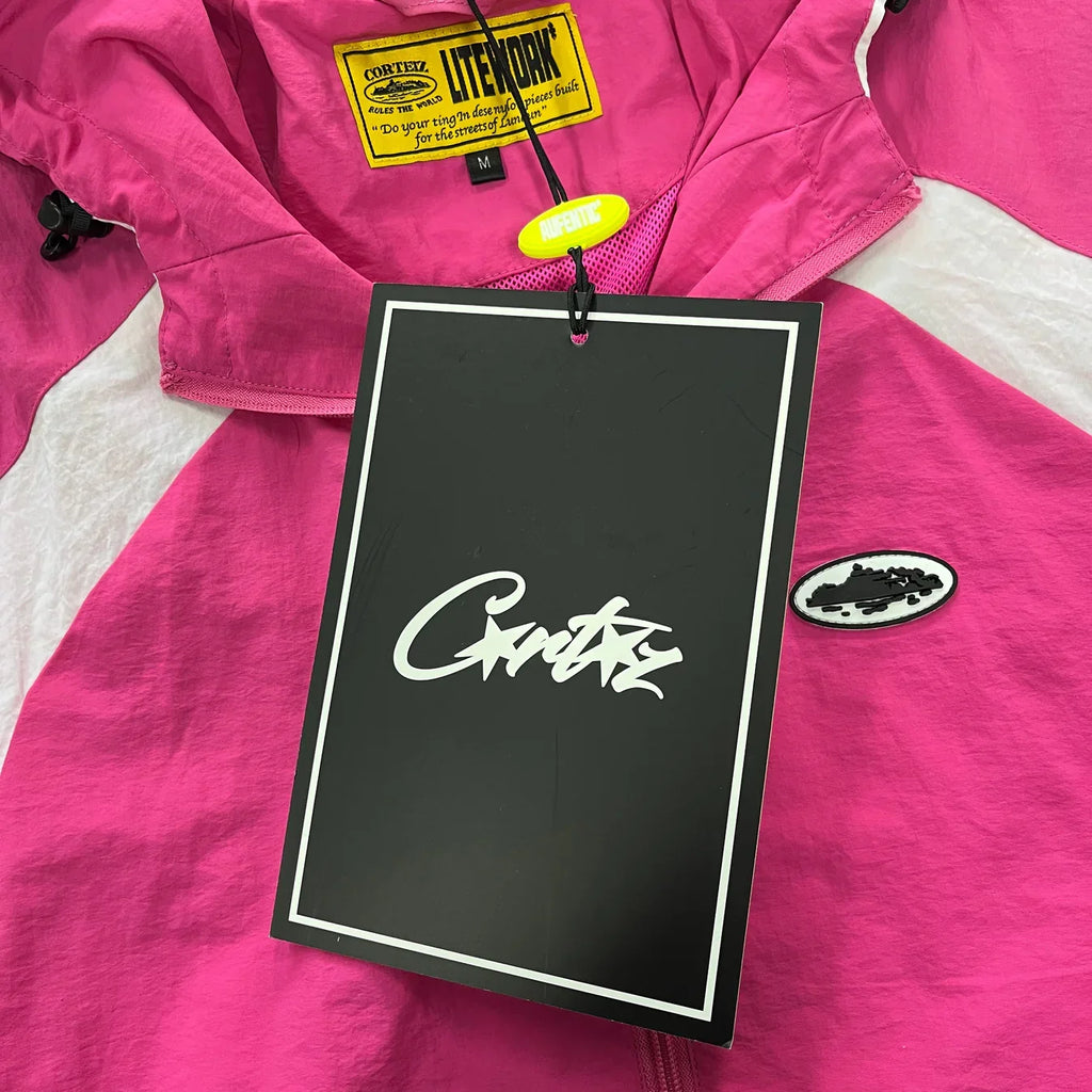 Corteiz Alcatraz Windbreaker - Pink Ironleague