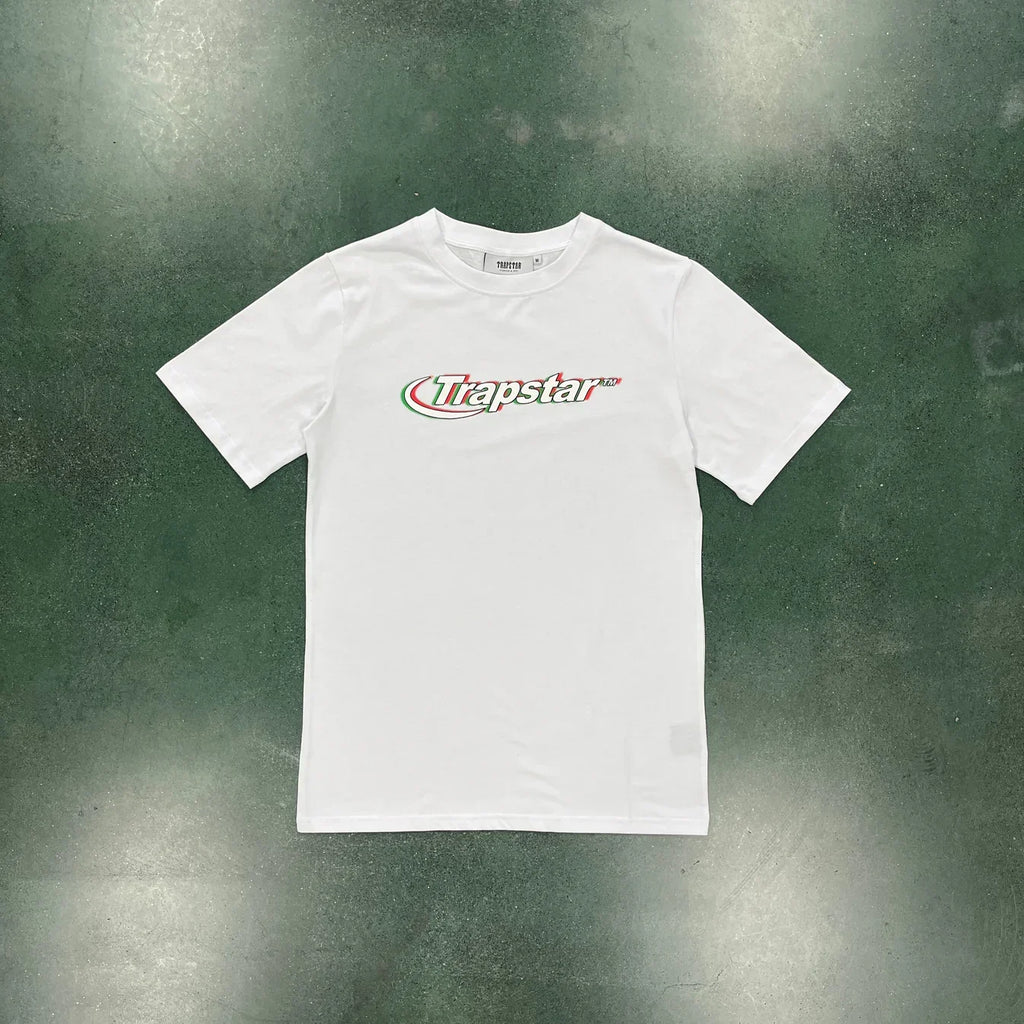 Trapstar Italiano Logo T-Shirt - White/Black Ironleague