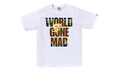 BAPE Check WGM Ape Head Overlap T-Shirt White 1J30 110 053 WH