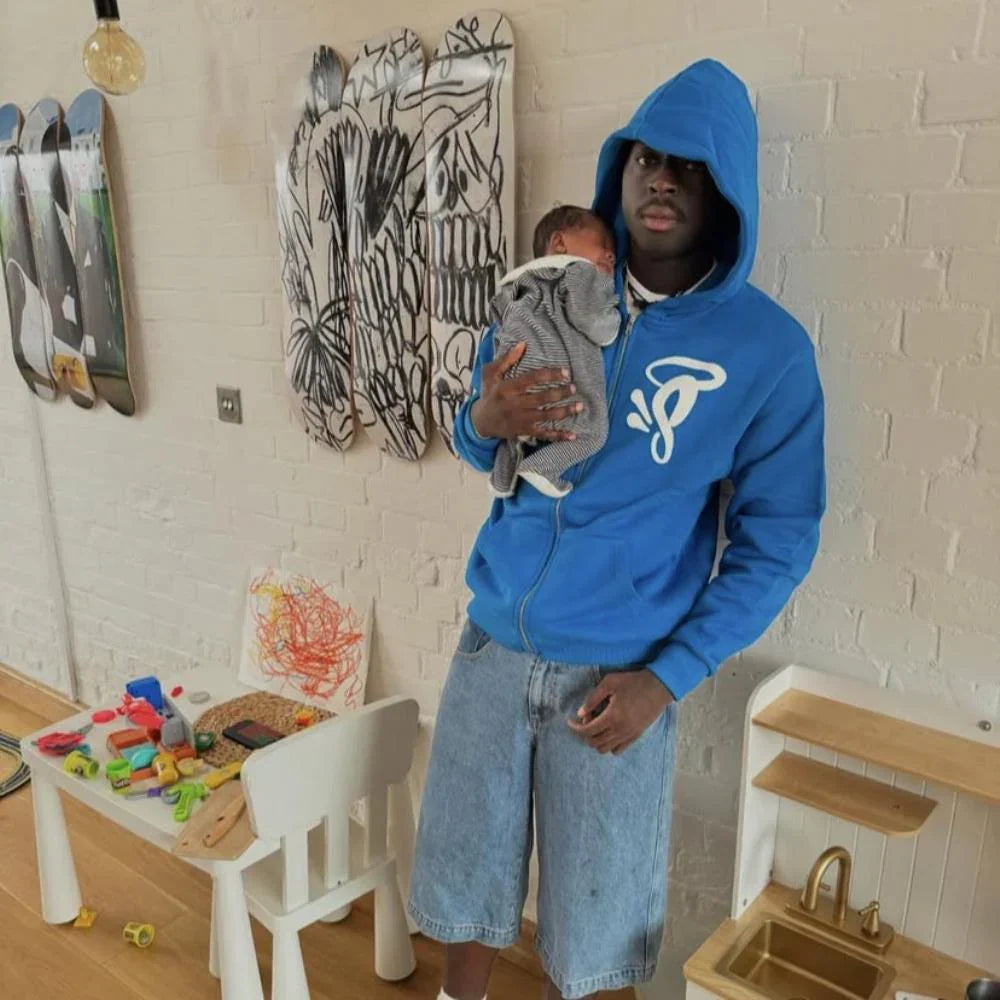 Syna Crest Oth Hoodie - Blue Ironleague