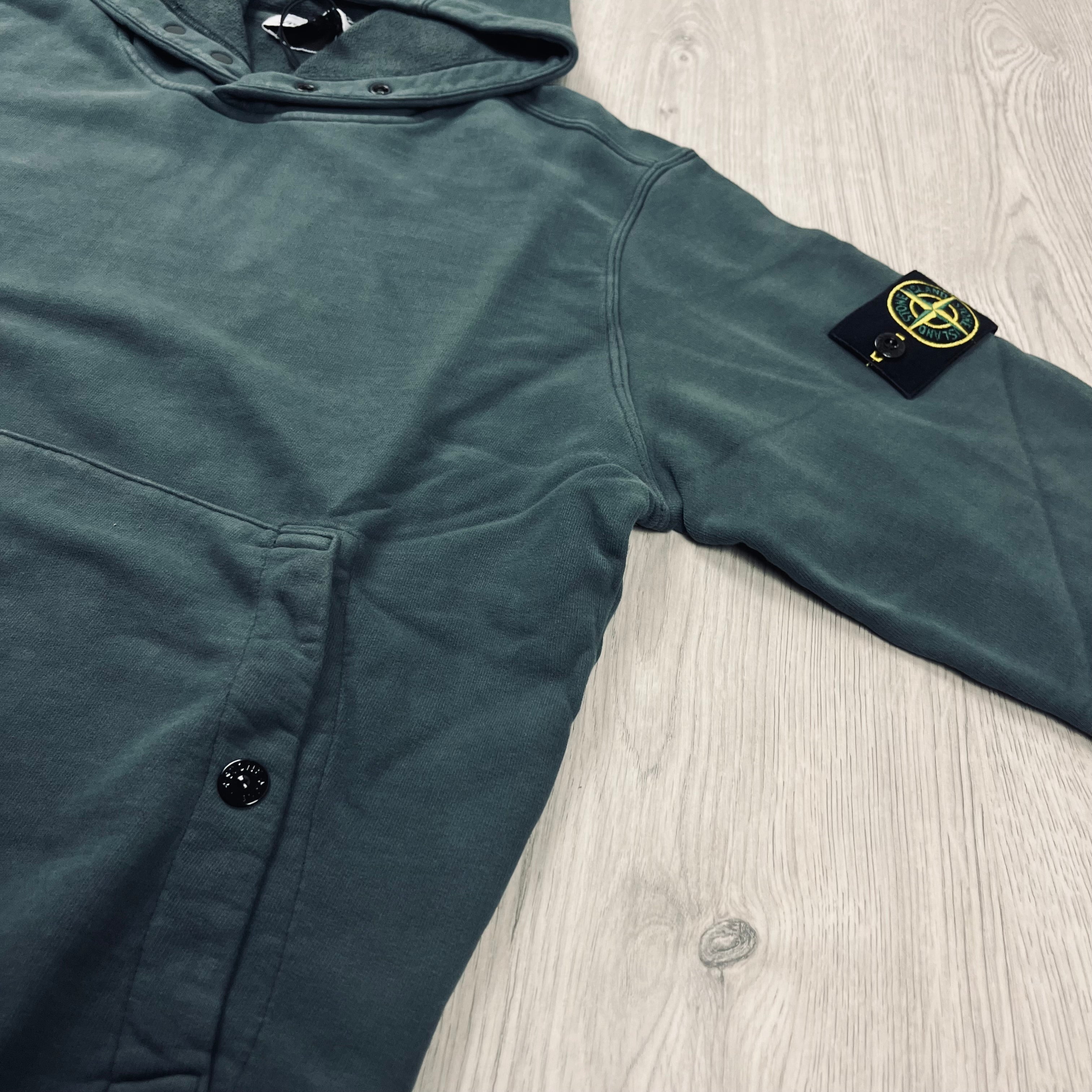 Stone Island Dyed Hoodie - Grey Ironleague