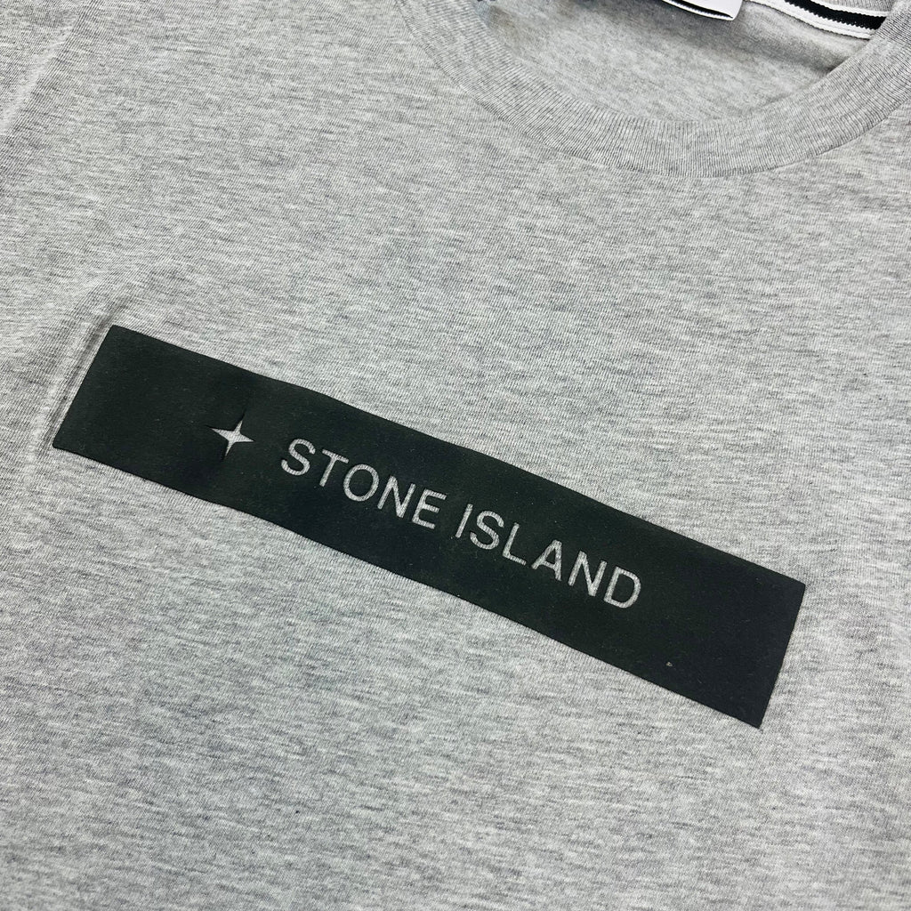 Stone Island Printed T-Shirt - Grey Ironleague